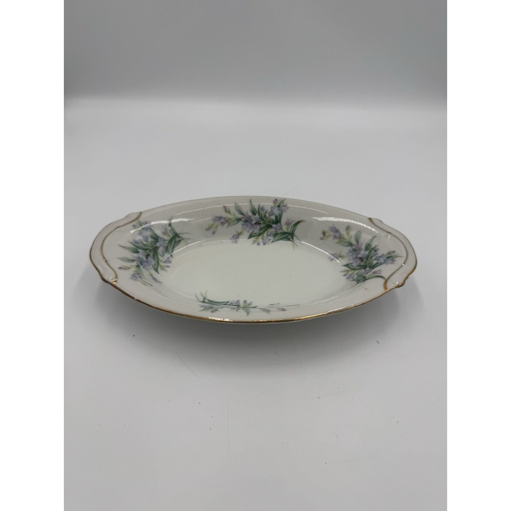 Vintage Noritake Violet Oblong Dish - Made In Japan